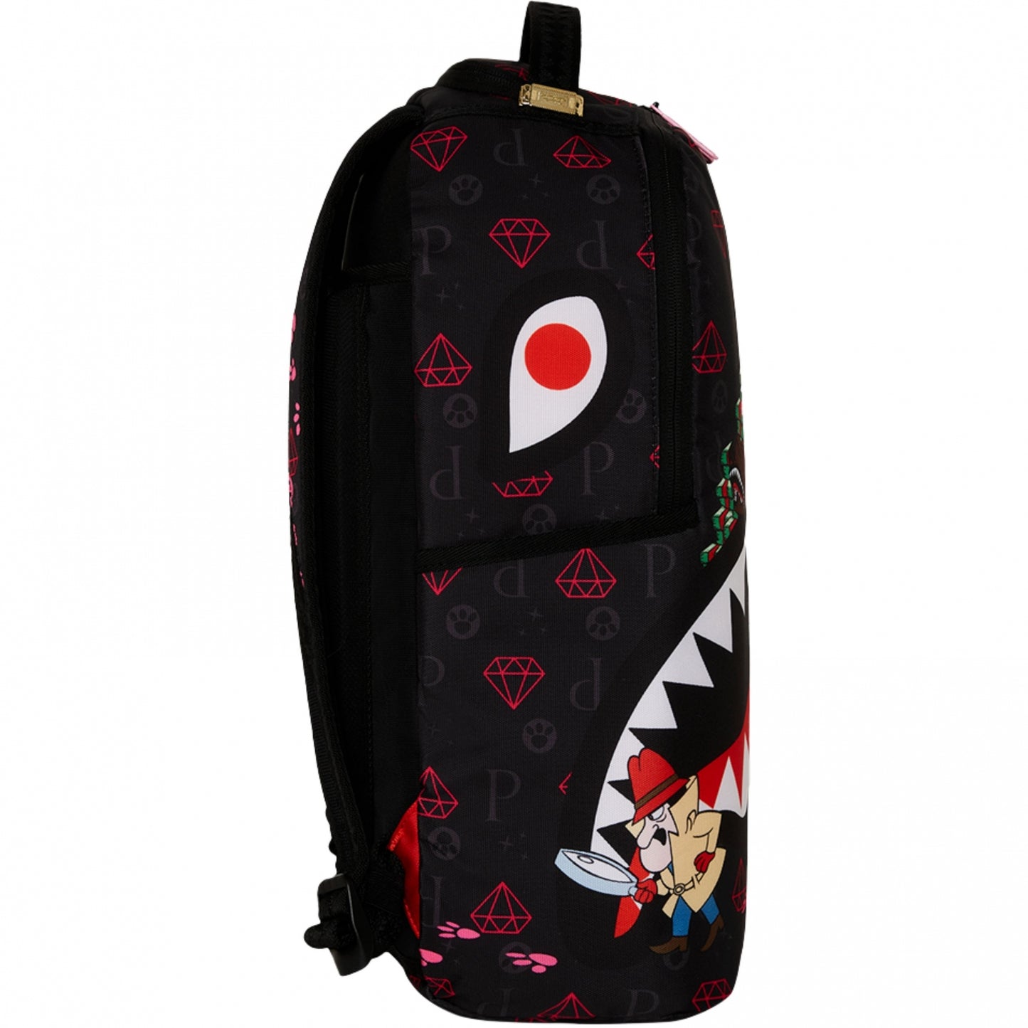Zaino Sprayground Pink Panther Paw Prints DLXR Bac UNICO