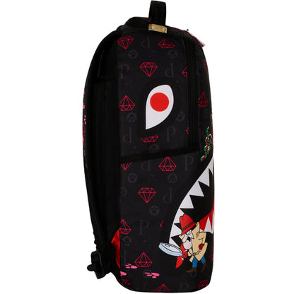 Zaino Sprayground Pink Panther Paw Prints DLXR Bac UNICO
