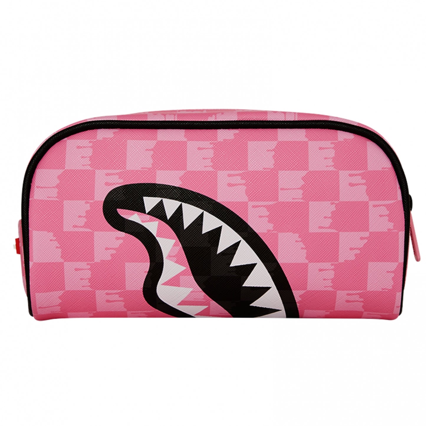 Astuccio Sprayground Pink and Black Drip Check Pou UNICO