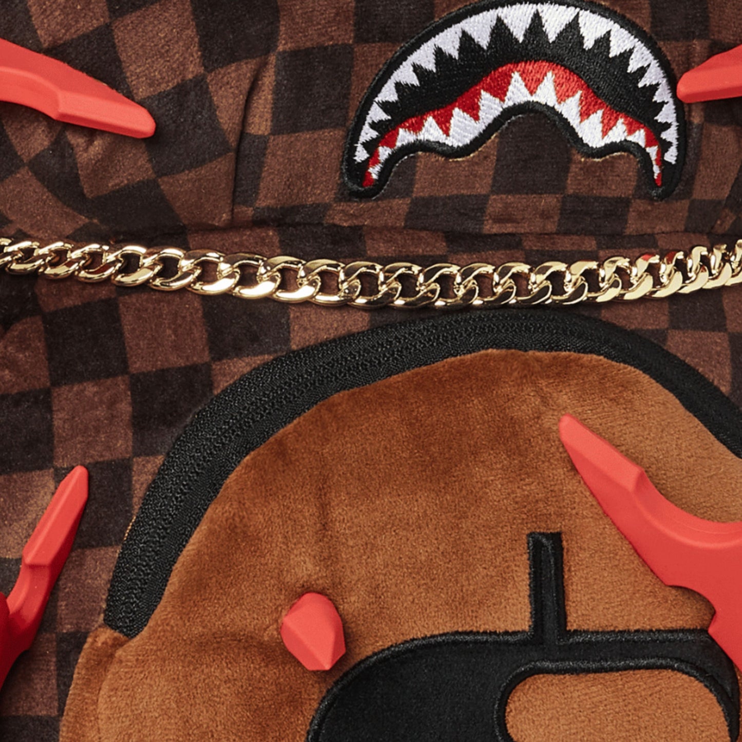 Orso Sprayground Ninja Star Bear Backpack UNICO