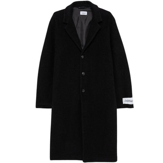 Cappotto Amish Coat Over Unisex NERO