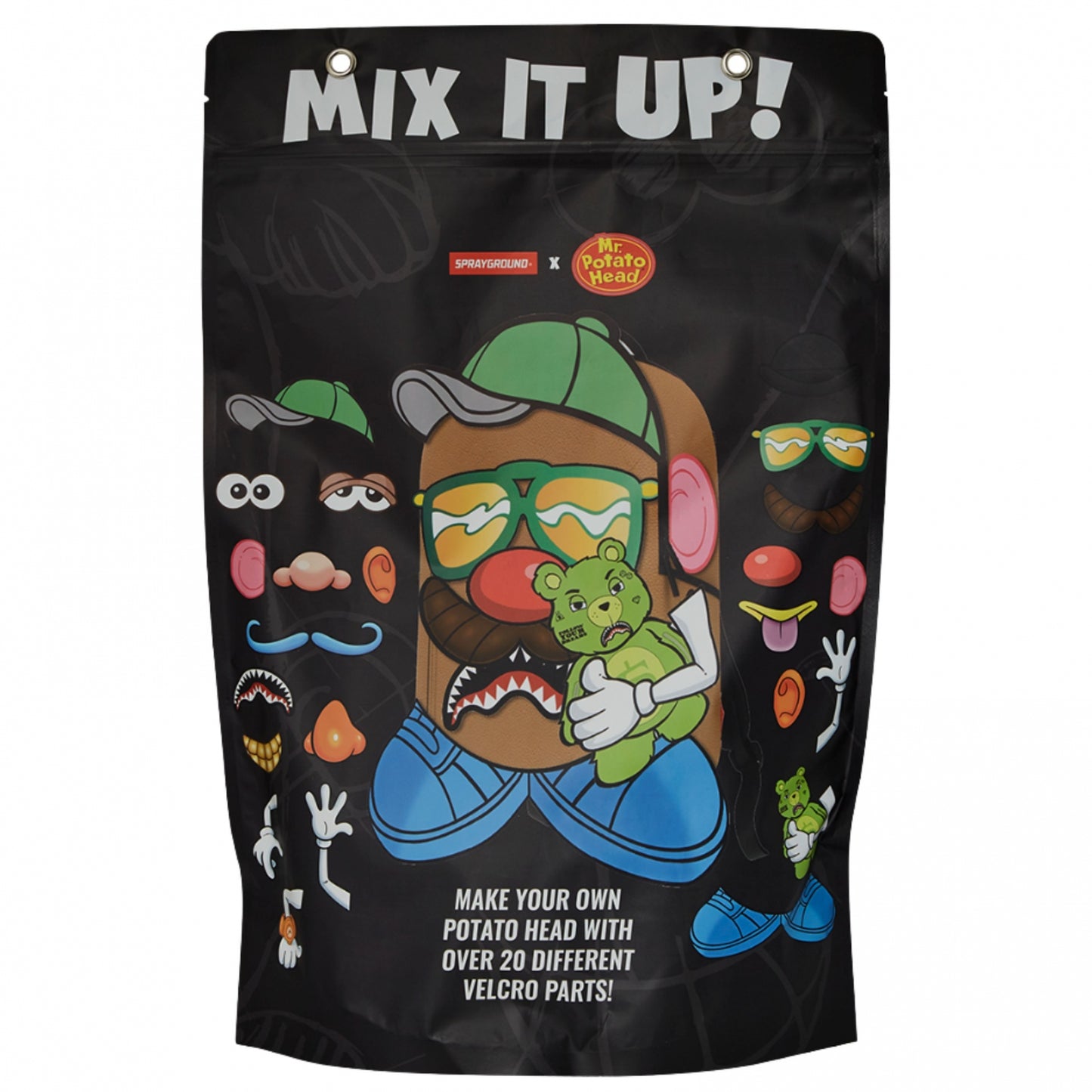 Zaino Sprayground Mr. Potato Head Velcro Patches B UNICO