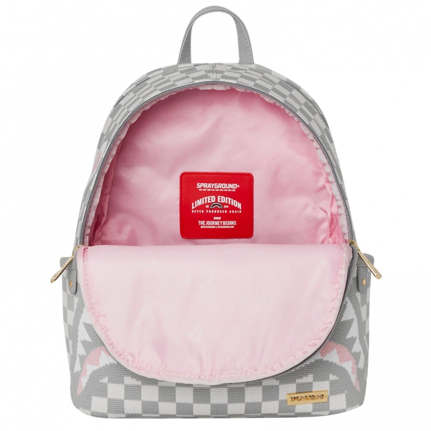 Zainetto Sprayground Knit Sharks in Paris Cream Sa UNICO