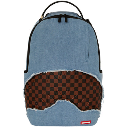 Zaino Sprayground Denim Shark Bite DLXSV Backpack UNICO