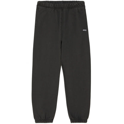 Pantalone Obey Lowercase Pigment Sweatpants NERO