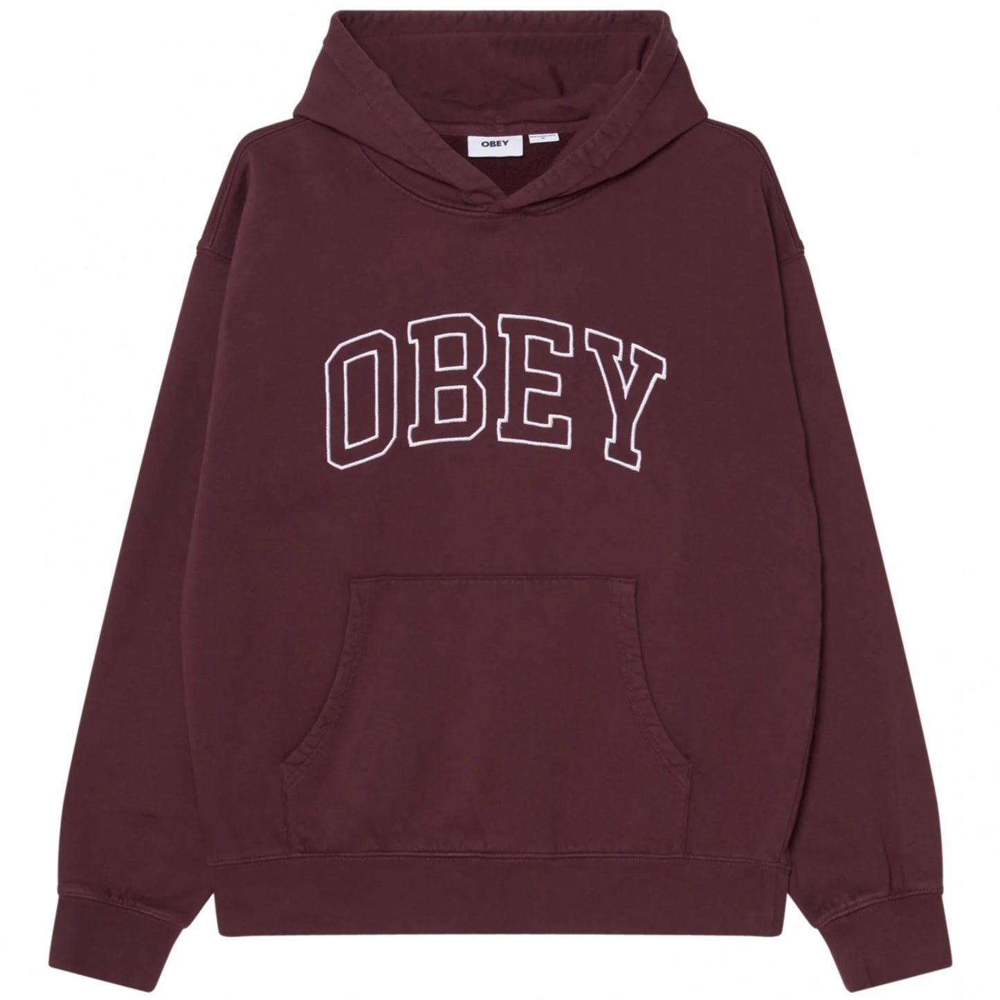 Felpa Obey Collegiate Faded Hood Fleece UNICO