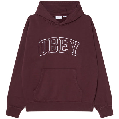 Felpa Obey Collegiate Faded Hood Fleece UNICO