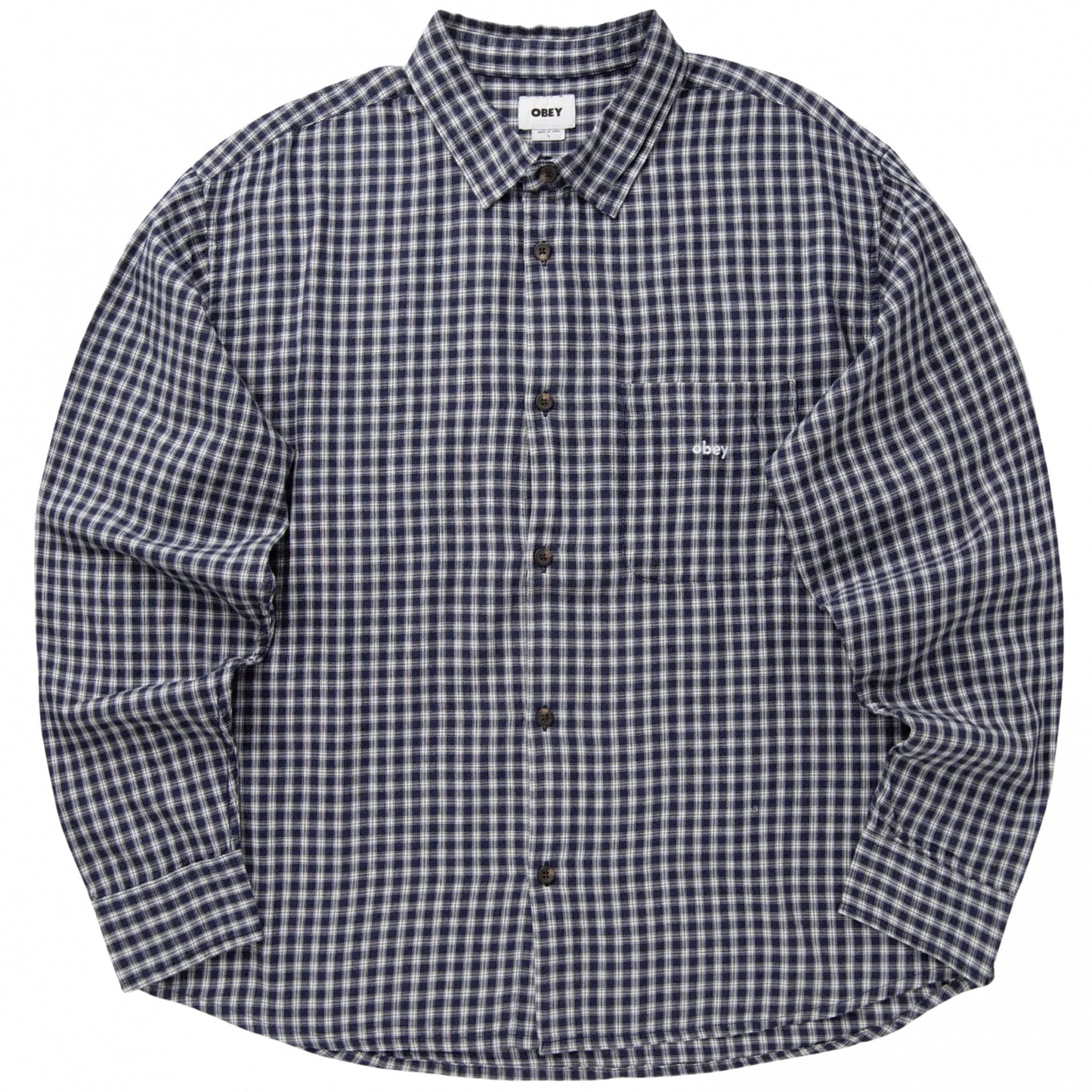 Camicia Obey Bigwig Andy Woven UNICO
