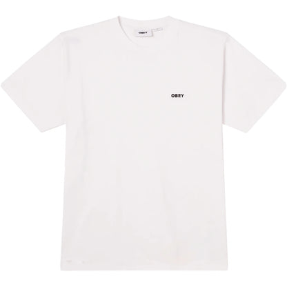 Maglietta Obey Established Works Bold Tee SS BIANCO