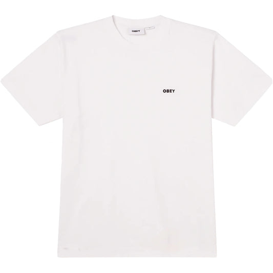 Maglietta Obey Established Works Bold Tee SS BIANCO