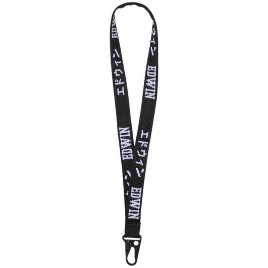 Portachiavi Edwin Lanyard NERO