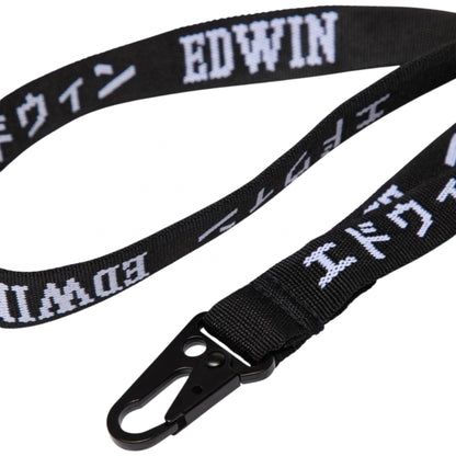 Portachiavi Edwin Lanyard NERO