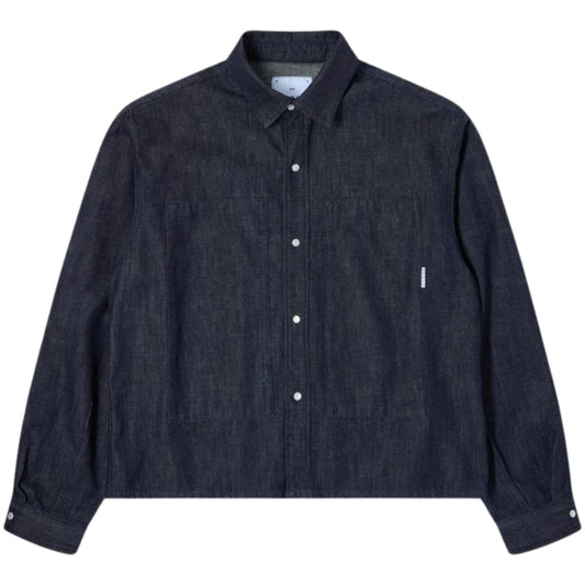 Camicia Edwin Workman Shirt LS RINSED