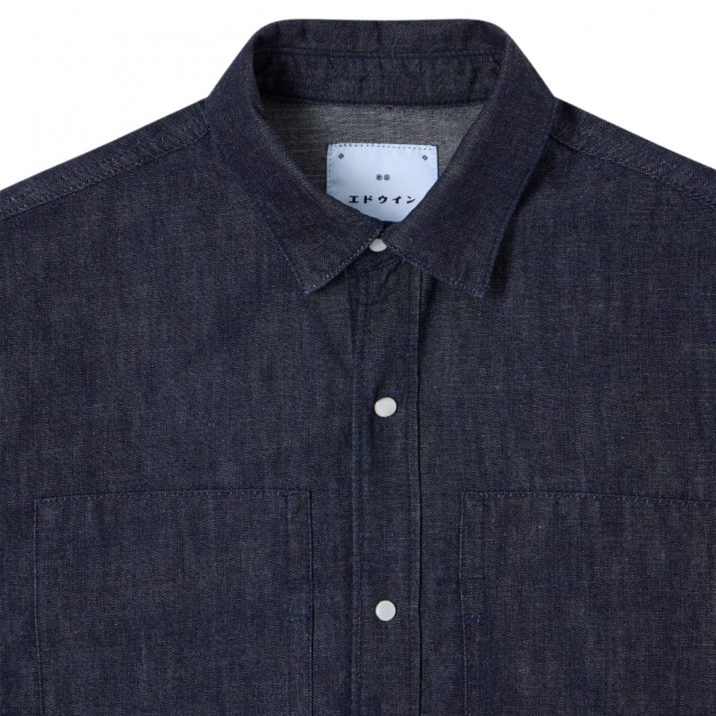 Camicia Edwin Workman Shirt LS RINSED