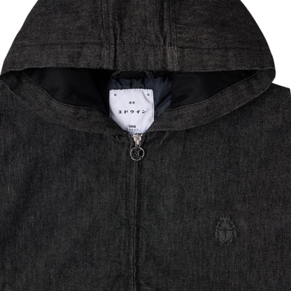 Giacca Edwin Daimon Hooded Jacked Lined RINSED