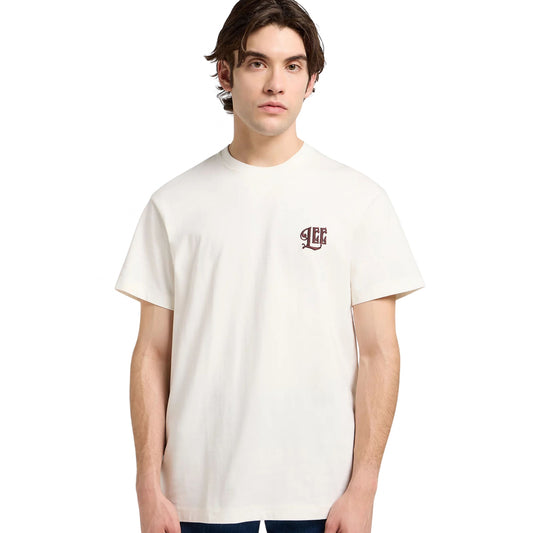Maglietta Lee Relaxed Graphic Tee ECRU