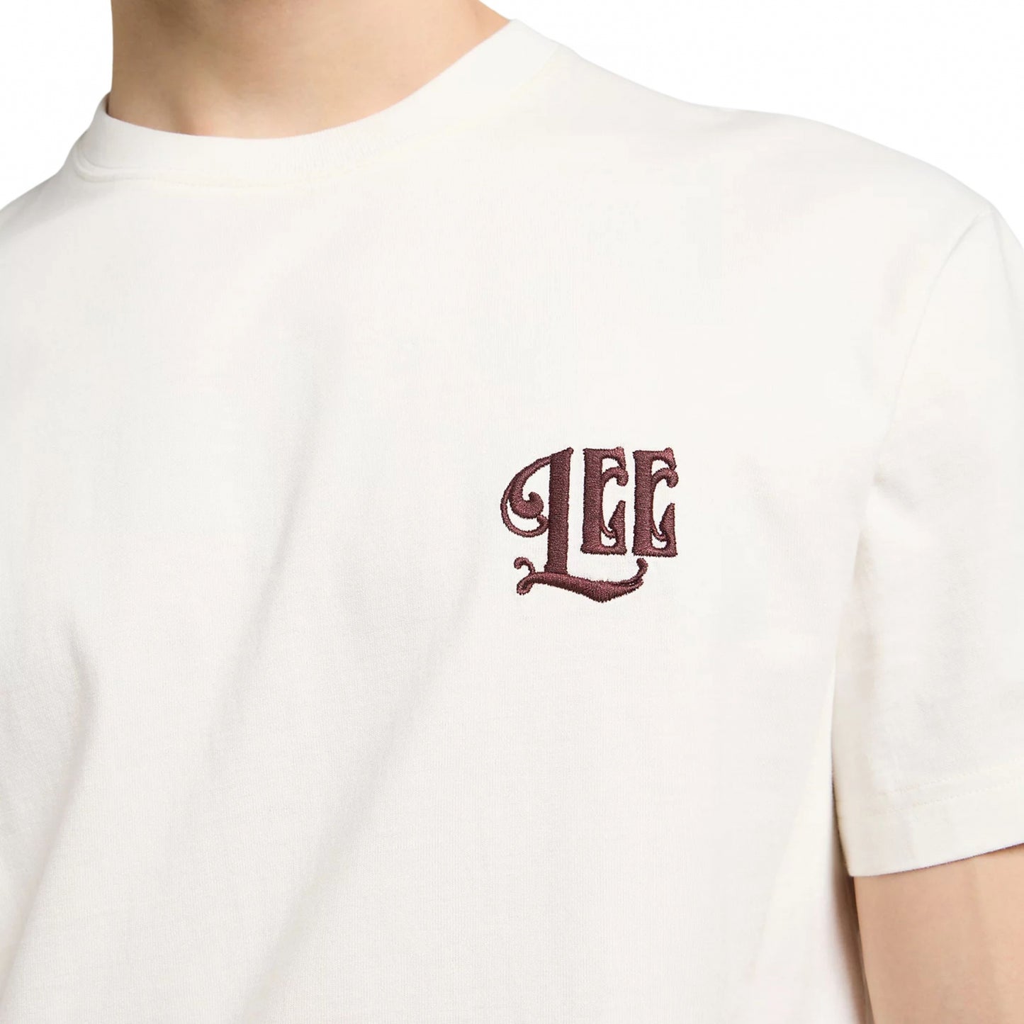 Maglietta Lee Relaxed Graphic Tee ECRU