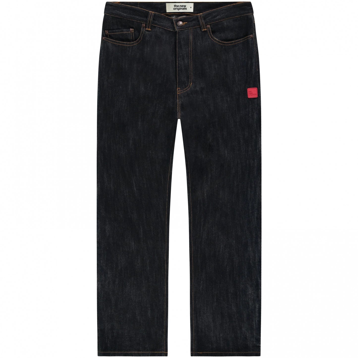 Jeans TNO 9 Dots Slub Relaxed Jeans BLU