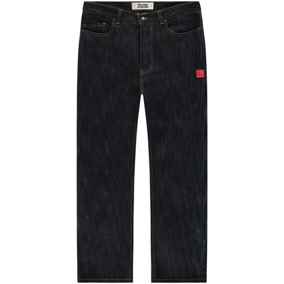 Jeans TNO 9 Dots Slub Relaxed Jeans BLU
