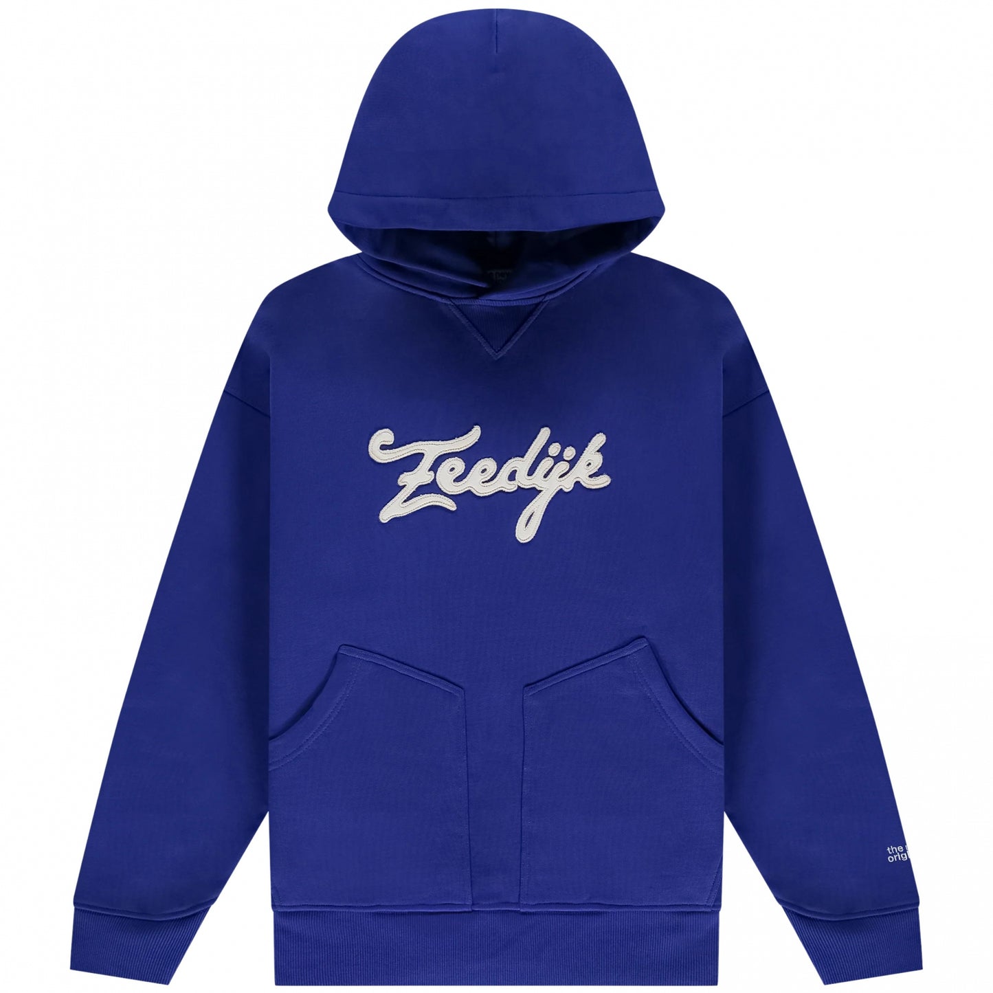 Felpa TNO Zeedijk Double Pocket Hoodie BLU
