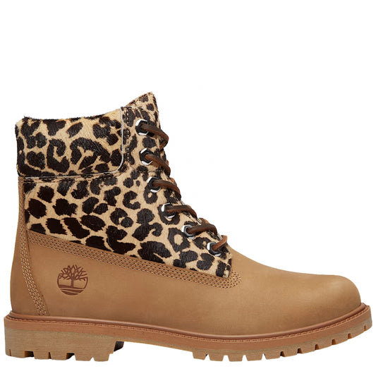Stivale Timberland Premium 6 Inches Laces Boot LEOPARDATO