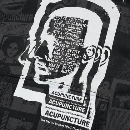 Felpa Acupuncture Manifesto Hoodie GRIGIO