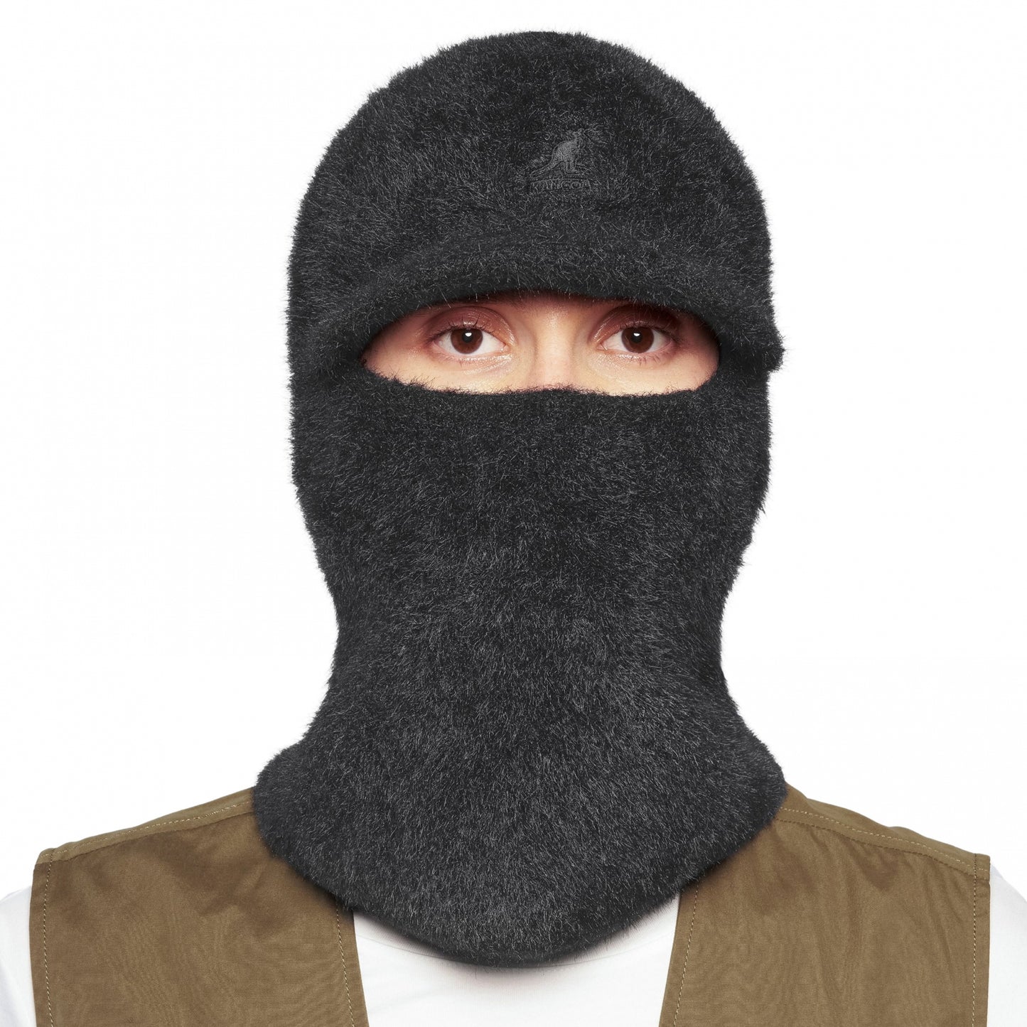 Cappello Kangol Faux Fur Balaclava NERO