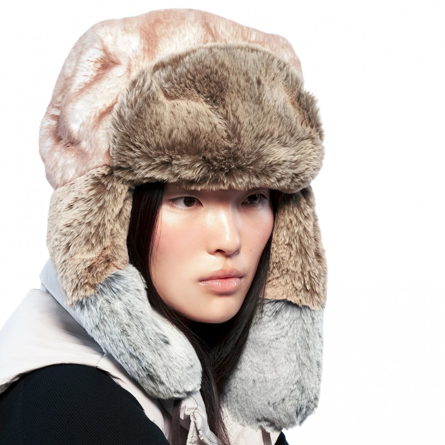 Cappello Kangol Multi Faux Fur Trapper MULTICOLOR