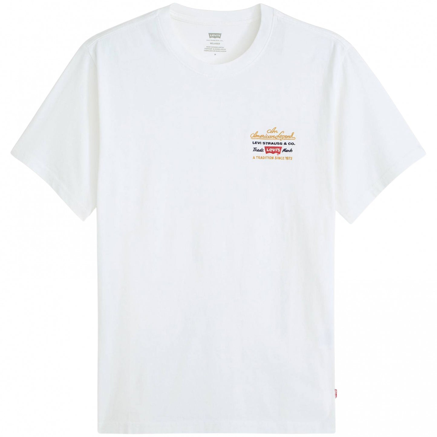 Maglietta Levi's SS Relaxed Fit Tee BIANCO