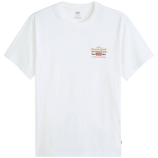 Maglietta Levi's SS Relaxed Fit Tee BIANCO