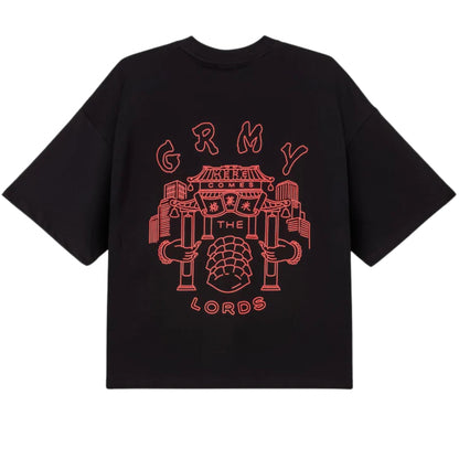 Maglietta Grimey Boxy tee NERO