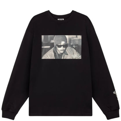 Maglietta Grimey Long Sleeve Tee NERO