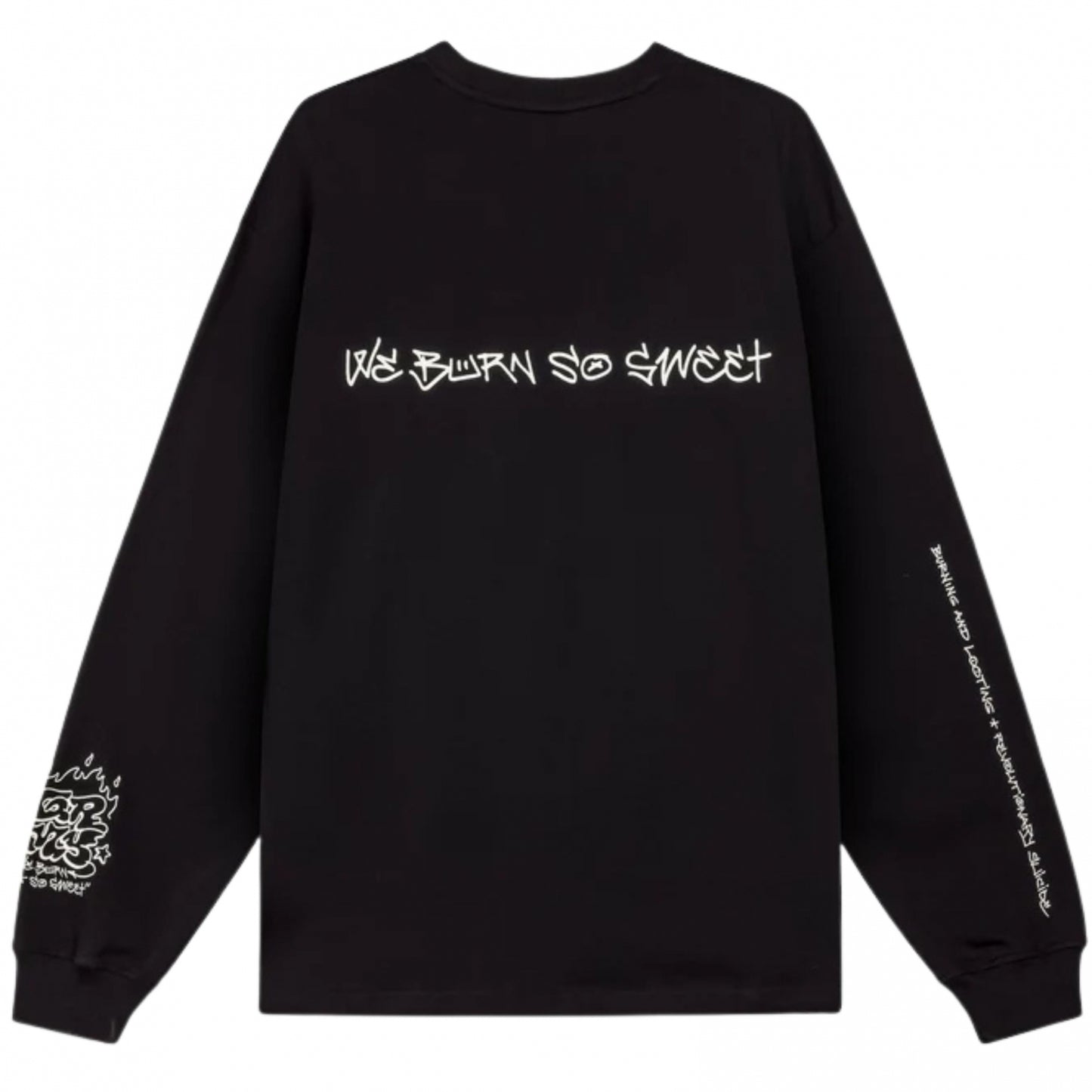 Maglietta Grimey Long Sleeve Tee NERO