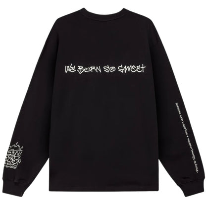 Maglietta Grimey Long Sleeve Tee NERO