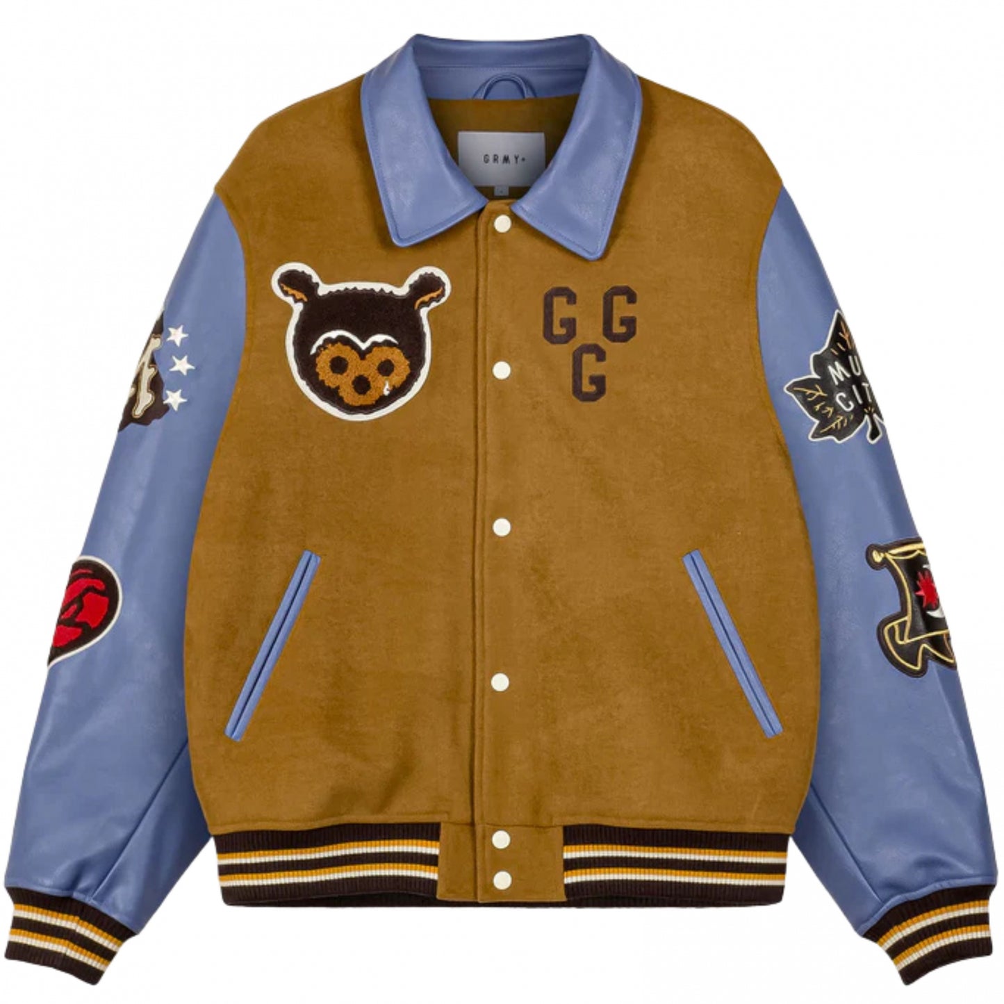 Giacca Grimey Baseball jacket MARRONE