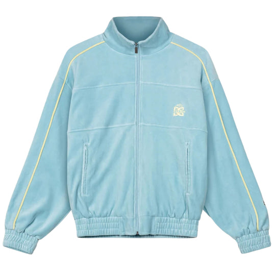 Giacca Grimey Velvet Track Jacket BLU