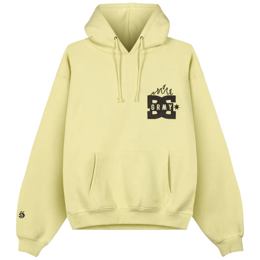 Felpa Grimey Heavyweight Boxy Hoodie LIME