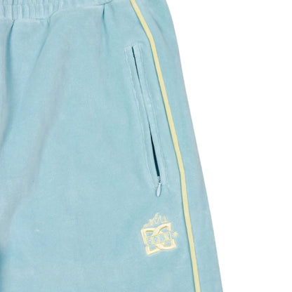 Pantalone Grimey Velvet Track Pants Wide Leg BLU