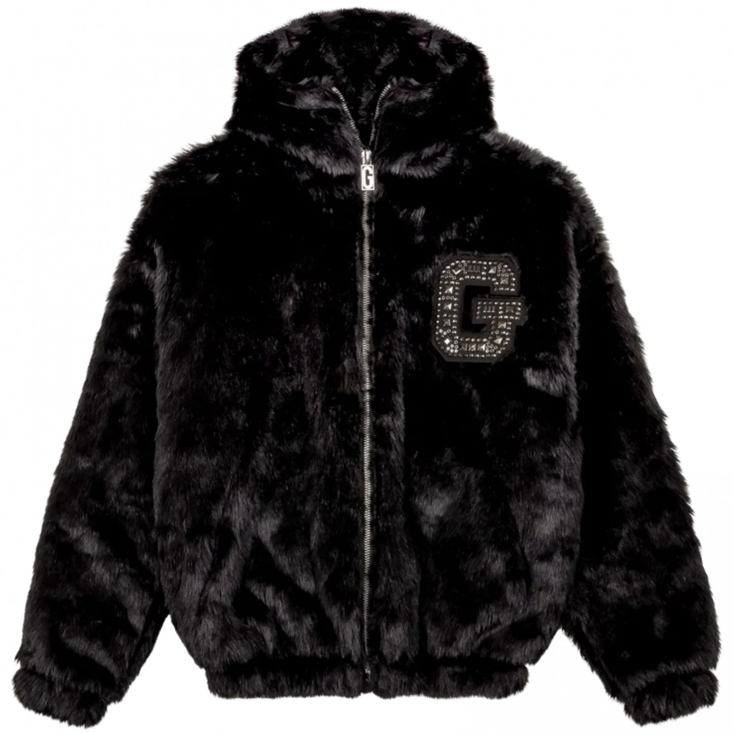 Giacca Grimey Faux Fur Hooded Jacket NERO