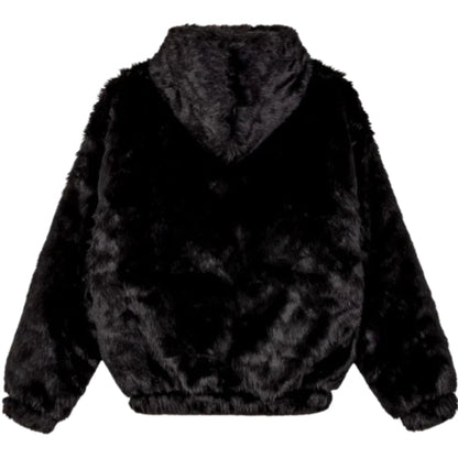 Giacca Grimey Faux Fur Hooded Jacket NERO