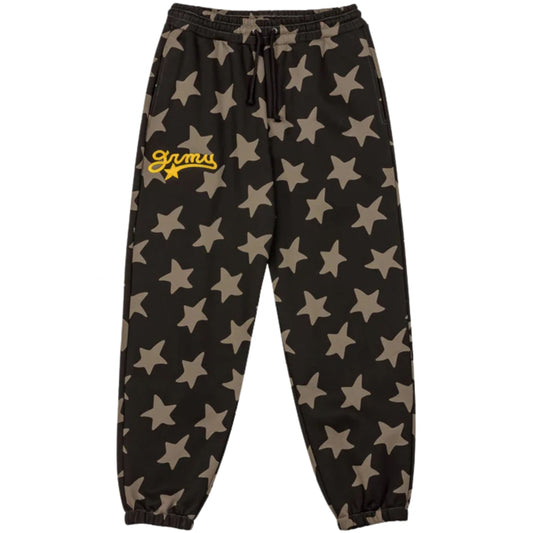 Pantalone Grimey Wide Leg Sweatpants NERO