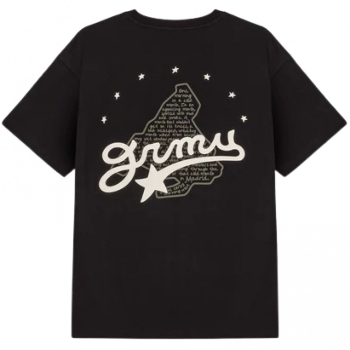 Maglietta Grimey Regular Tee NERO