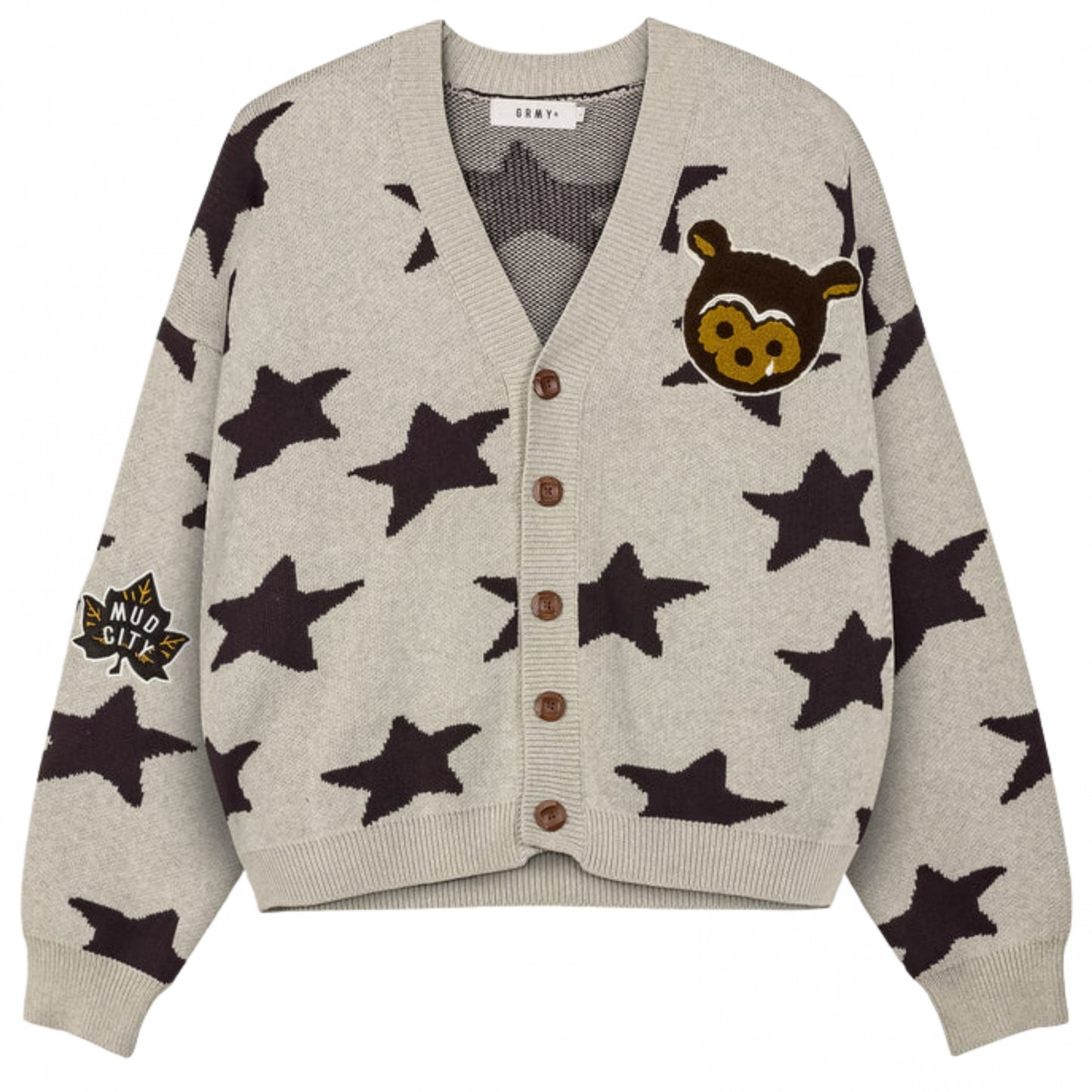 Cardigan Grimey Knit Cardigan GRIGIO