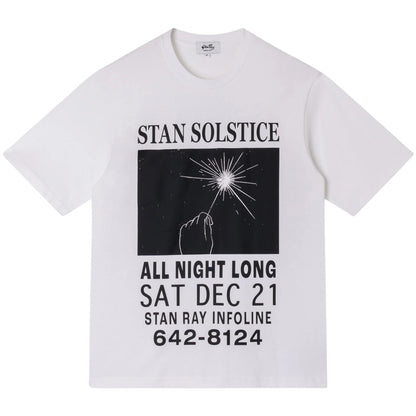 Maglietta Stan Ray SS Solstice Tee BIANCO