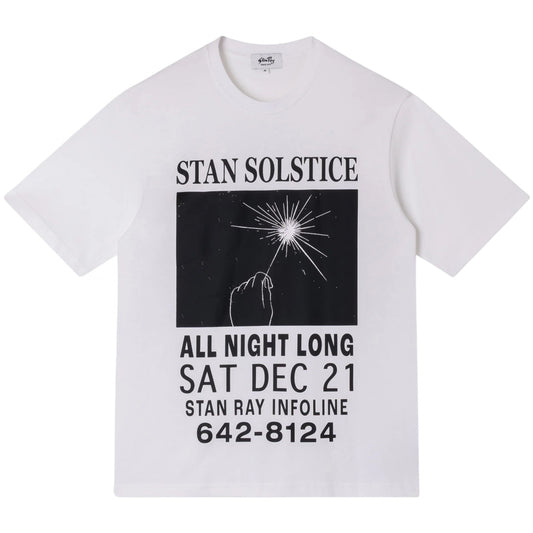 Maglietta Stan Ray SS Solstice Tee BIANCO