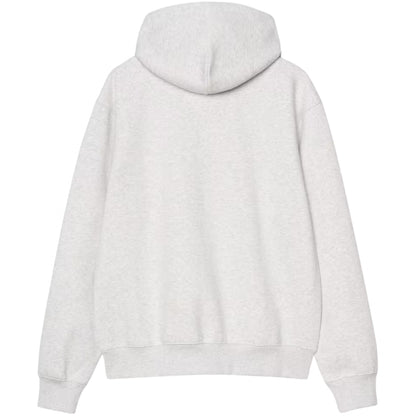 Felpa Carhartt WIP Hooded Carhartt Sweat GRIGIO