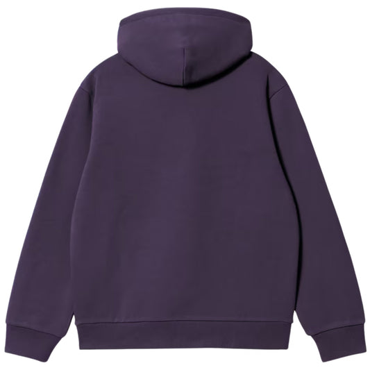 Felpa Carhartt WIP Hooded Carhartt Sweat VIOLA