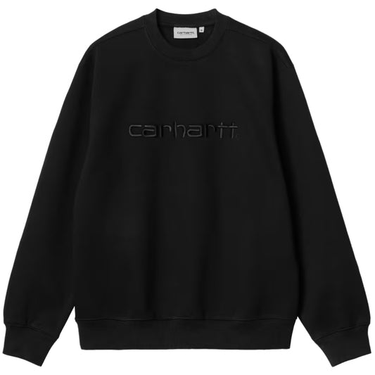 Felpa Carhartt WIP Carhartt Sweat NERO