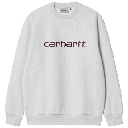 Felpa Carhartt WIP Carhartt Sweat GRIGIO