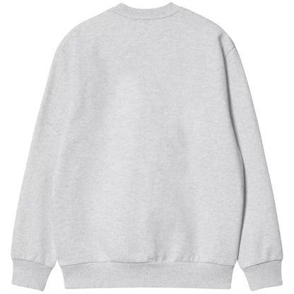 Felpa Carhartt WIP Carhartt Sweat GRIGIO